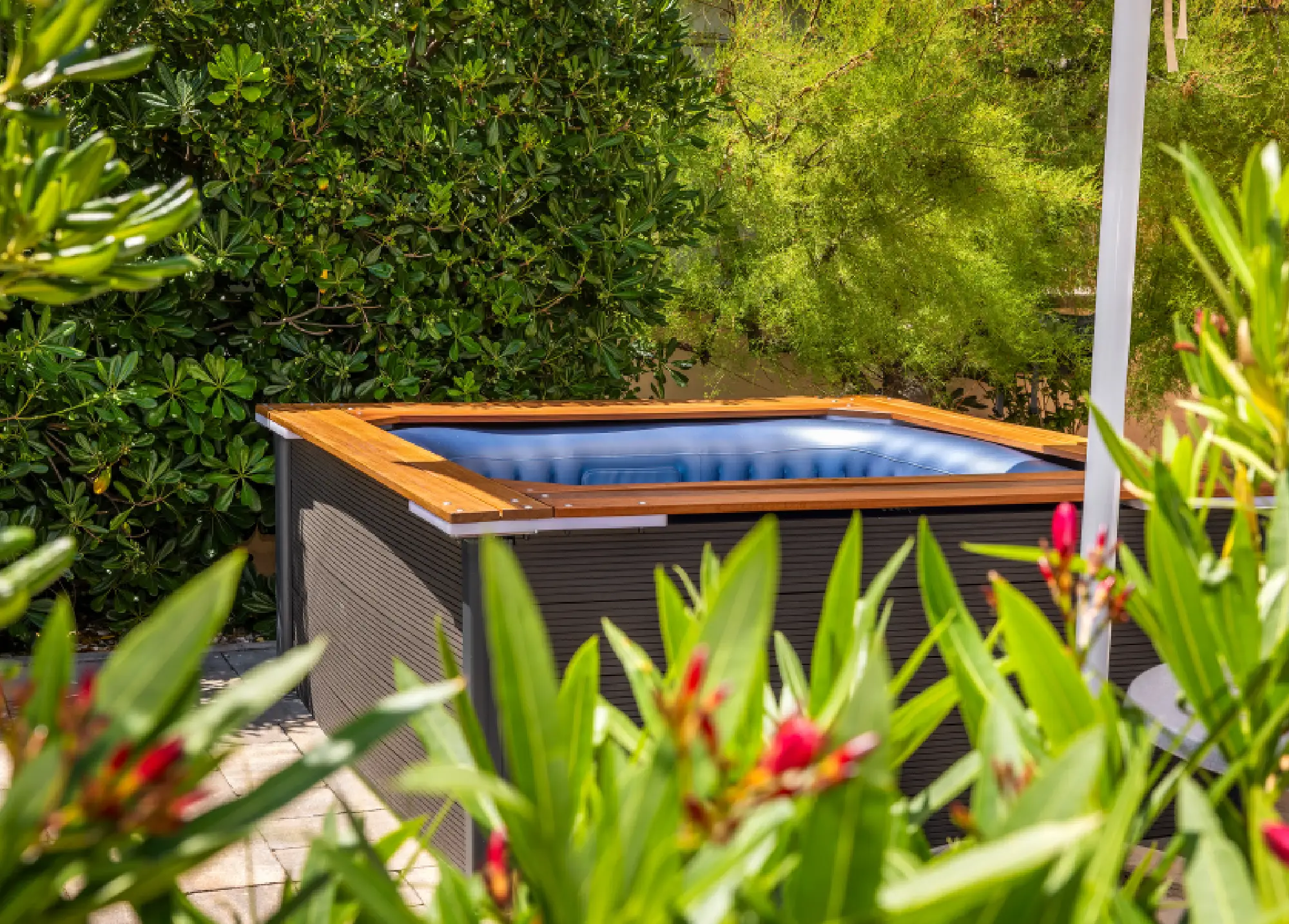 Pool Studio s privatnom terasom i pogledom na more